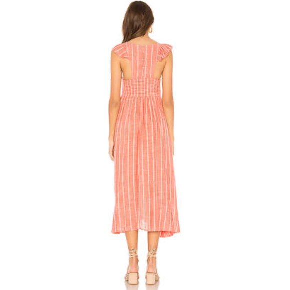 Free People Chambray Butterflies Midi Dress - Picture 3 of 10